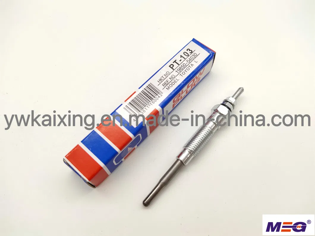 High Quality Hot Selling Car Auto Parts Glow Plug for Toyota PT-103, 19850-54030